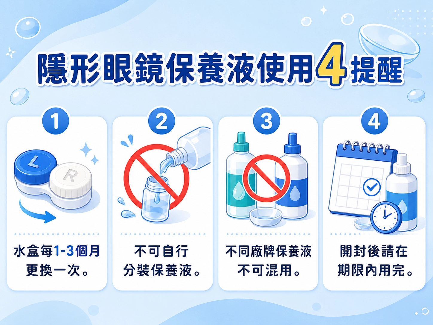 保養液正確使用與保存要注意什麼？